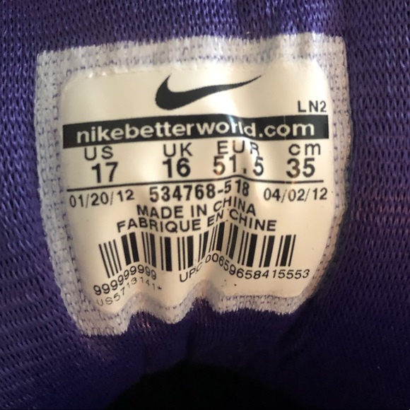 NWOT Mens Nike Cleats - Picture 4 of 6